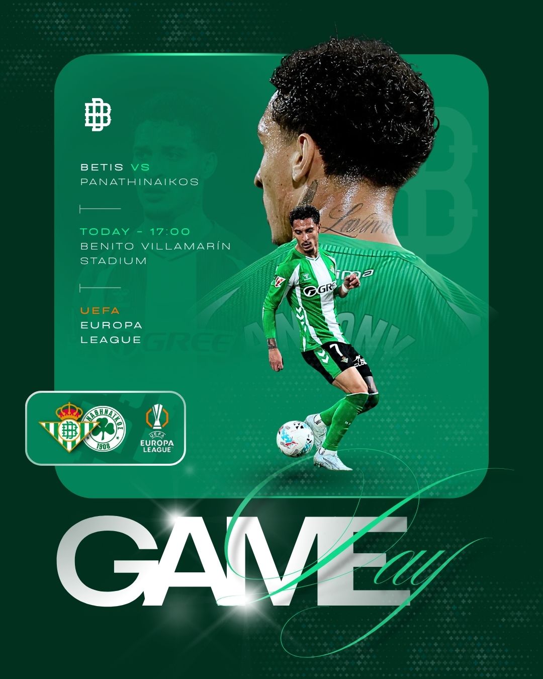 Matchday Canva template preview